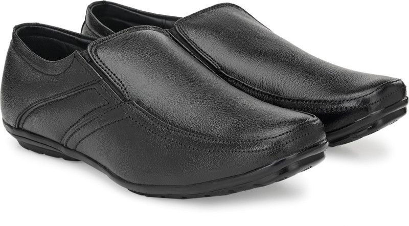 Formal office wear shoes for men Slip On For Men  (Black)