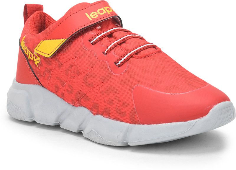 Slip on Running Shoes For Boys & Girls  (Red)