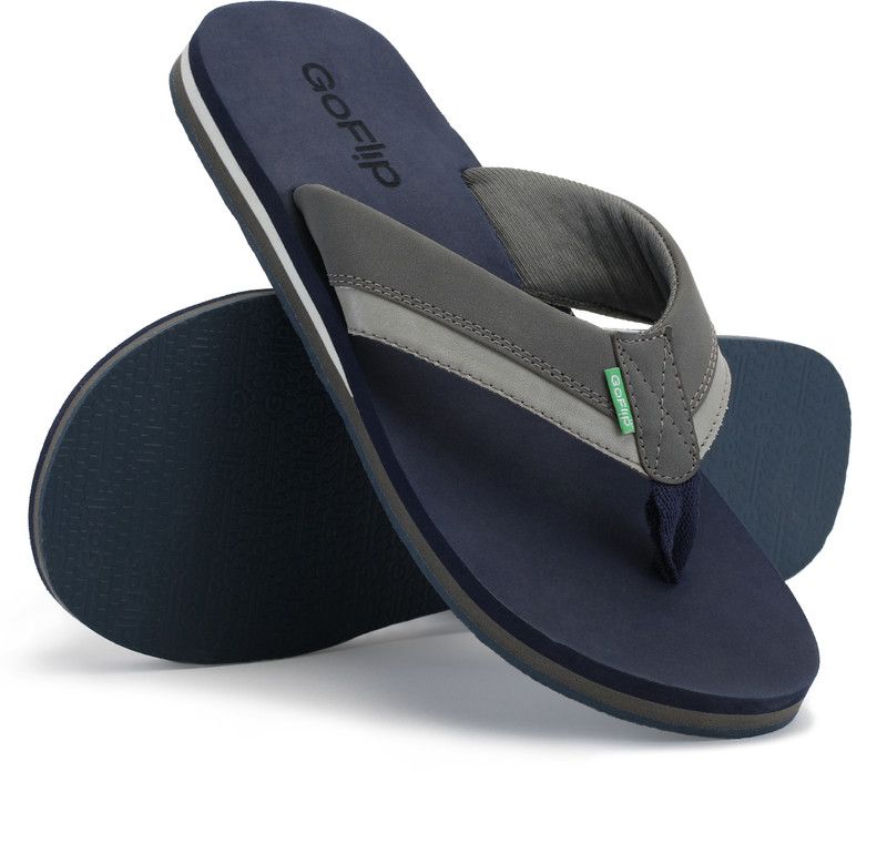 Men's DEEP OCEAN Flip Flops Comfortable Casual Outdoor & Indoor Slipper Flip Flops  (Navy 6)