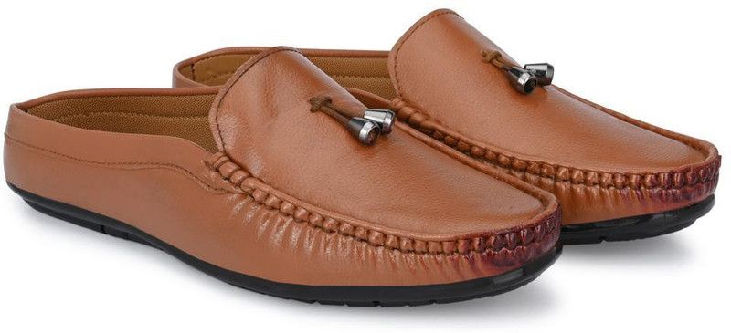 New Casual Half Loafer's for Men's Casuals For Men  (Tan)