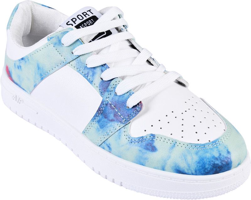 Latest Ladies Sports Lace Super Soft Running Shoes and Comfortable Sneakers For Women  (White, Yellow)