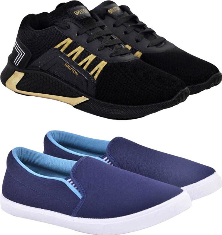 Combo Pack Of 2 Lattest Collection Casual Sneakers For Men  (Multicolor)