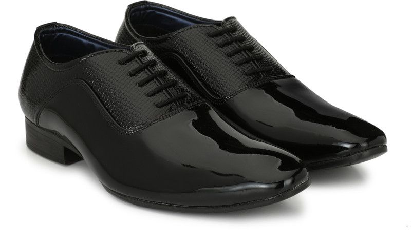 Men's Partywear Shoes Oxford For Men  (Black)