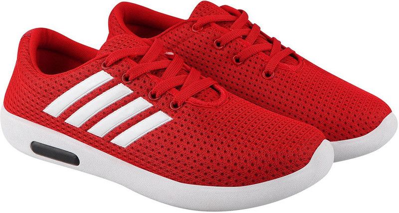 Stylish Comfortable & Affordable Casual Shoes Running Shoes For Men  (Red)