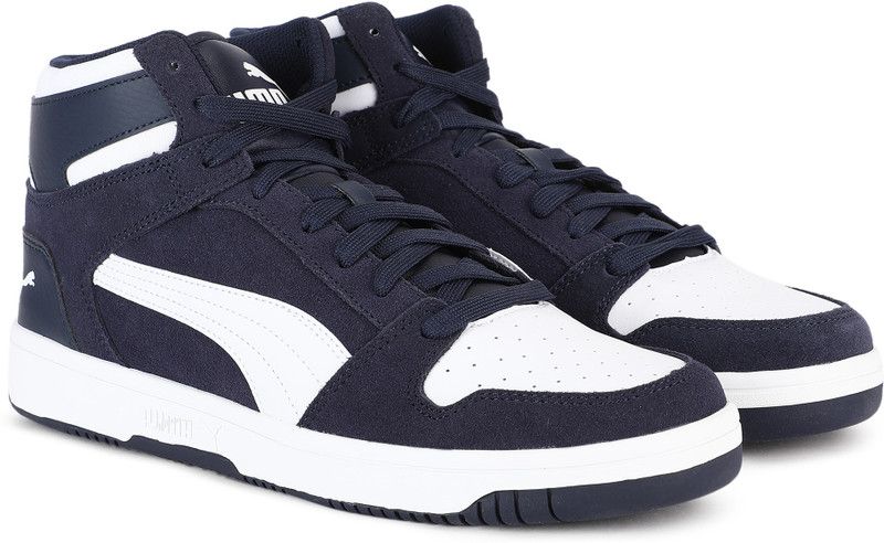 Rebound Layup SD High Tops For Men  (Blue, White)