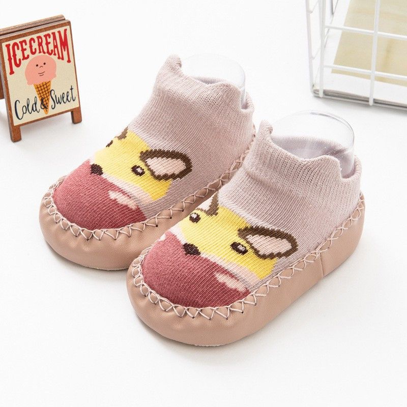 Slip on Sneakers For Boys & Girls  (Brown)