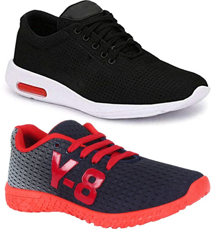 Combo-(2)-1200-1064 Walking Shoes For Men  (Multicolor)