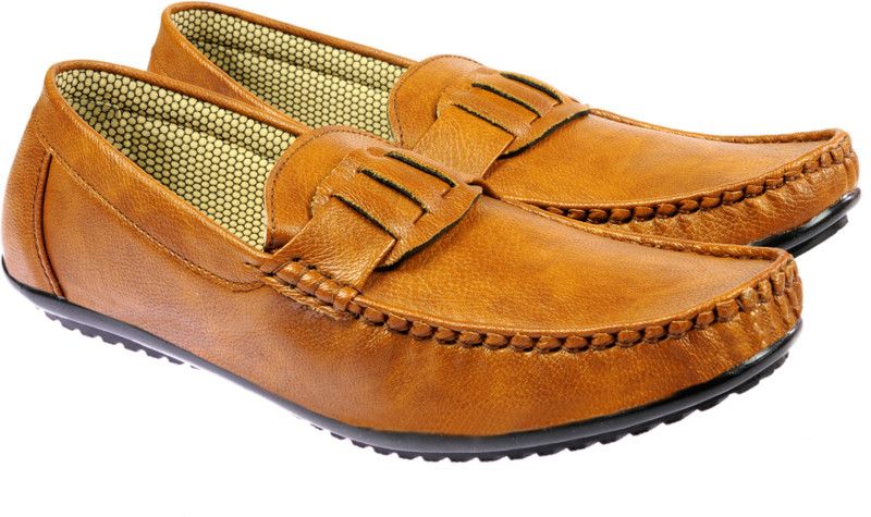 Slip On For Men  (Brown, Blue)