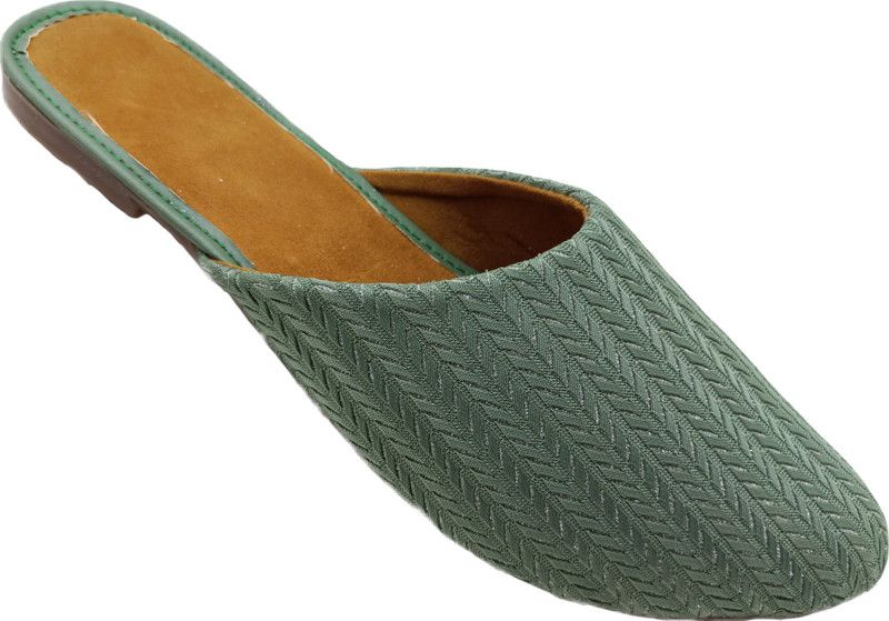 ROBOT ZARI For Women  (Green)