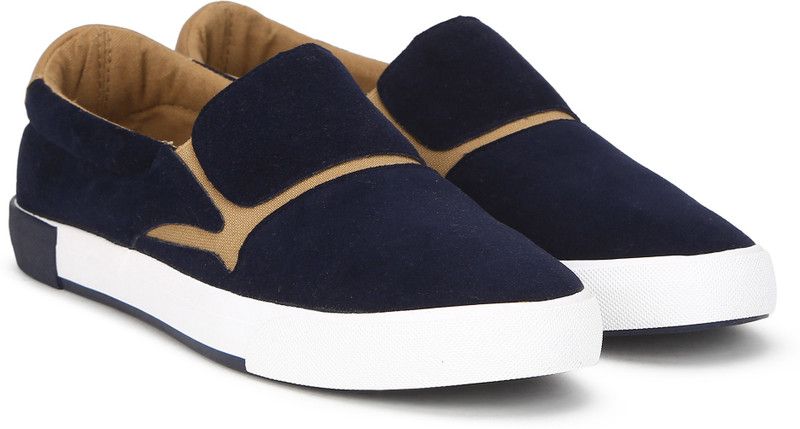 Ned Slip On Sneakers For Men  (Navy)