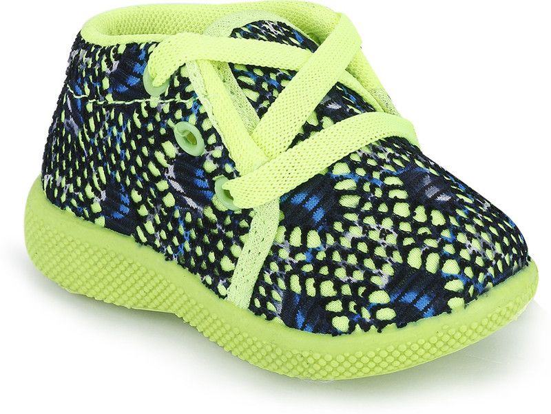 Slip on Casual Boots For Boys & Girls  (Light Green)
