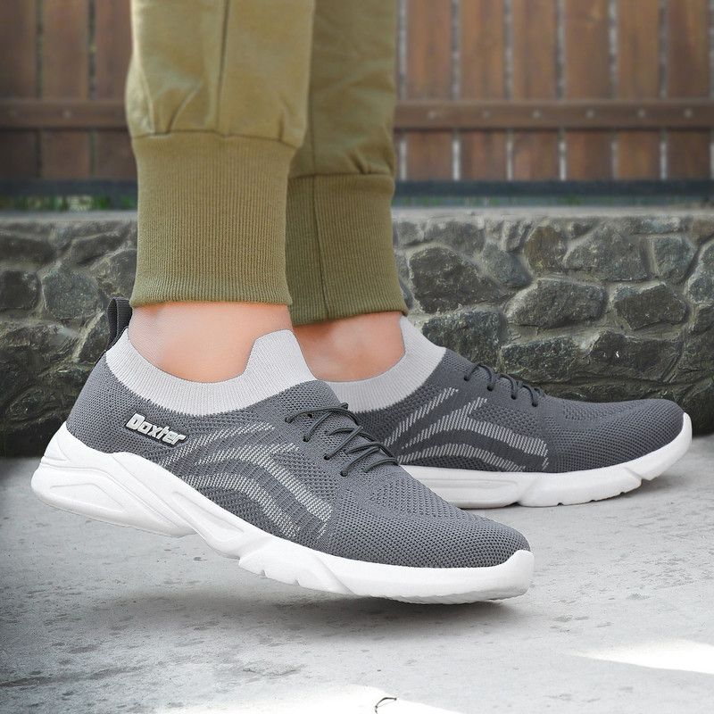 Exclusive Affordable Collection of Trendy & Stylish Sports Sneakers Shoes Running Shoes For Men  (Grey)