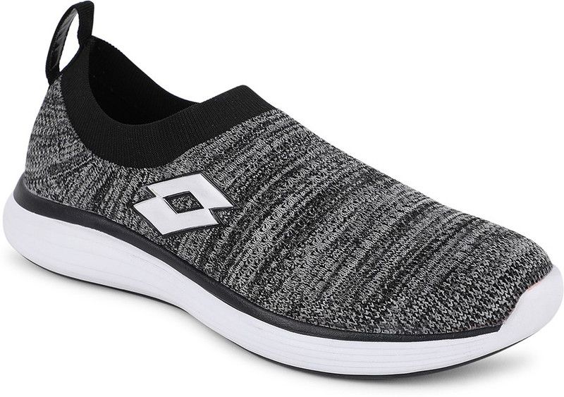 SPORT STRIPE Walking Shoes For Men  (Black)