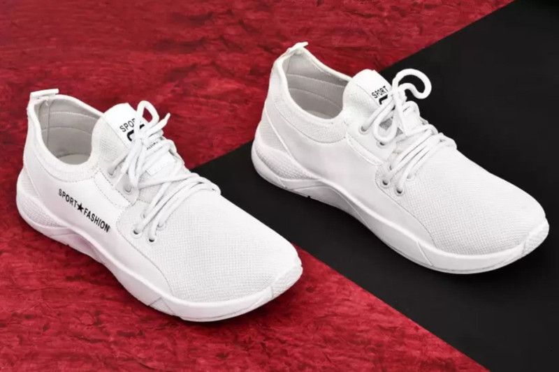 Riding Shoes For Men  (White)