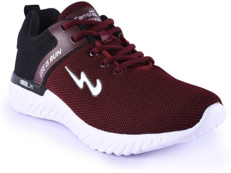 CLIPPER Running Shoes For Men  (Maroon)
