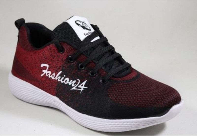 Fashion Red Sports Shoes For Man Canvas Shoes For Men  (Red)