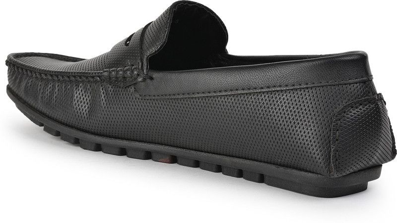 Fortune By AVN-05 _Black Loafers For Men  (Black)