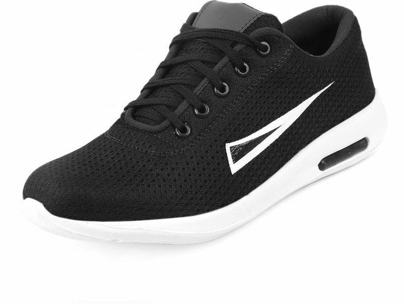 Partywear and Outdoor Sneakers Walking Shoes For Men  (Black)