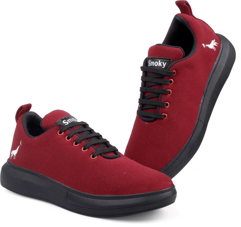 CS-12 Casuals For Men  (Red)