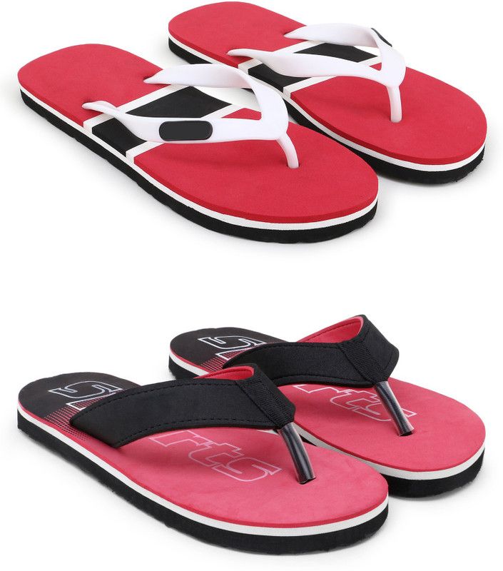 Slippers  (Red, Red 6)
