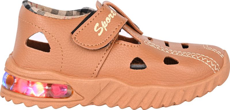 Boys & Girls Flats  (Brown)