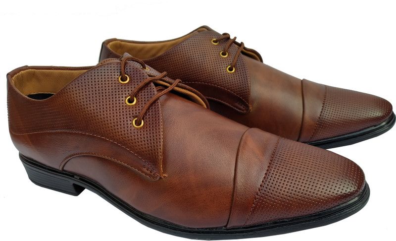 Stylish Derby For Men  (Brown)