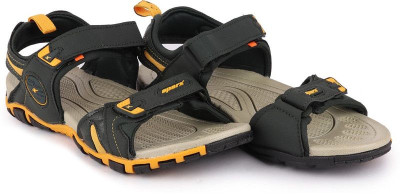 Men Green, Yellow Sports Sandal