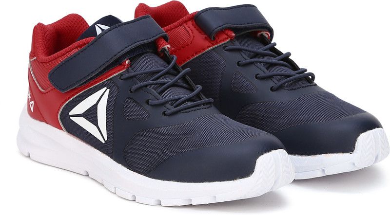 Lace Running Shoes For Boys  (Dark Blue)