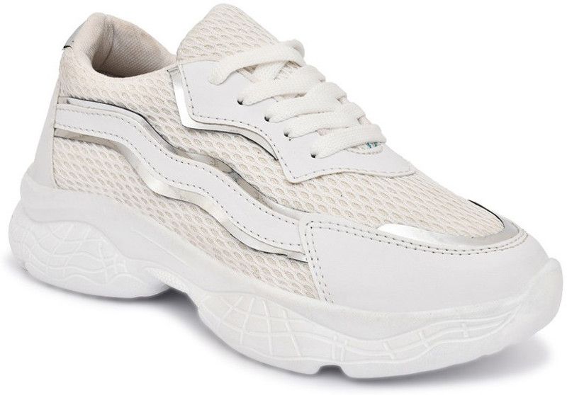 Girls Running, Walking, Sports Shoes Walking Shoes Sneakers For Women Sneakers For Women  (White)