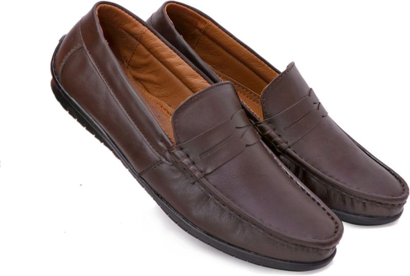 Premium Quality|Casualwear Loafer Loafers For Men  (Brown)