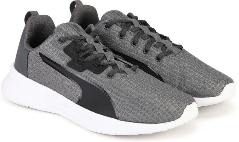 Tishatsu Runner Running Shoes For Men  (Black, Grey)