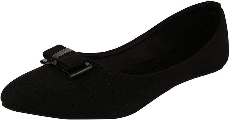 Comfortable Velvet bellies for women and girls Bellies For Women  (Black)