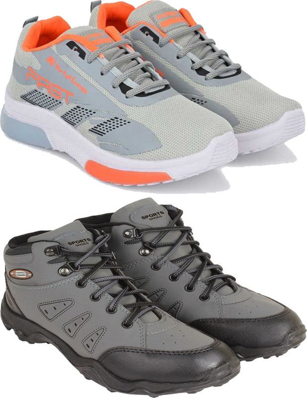 Oricum Men Sports Running Shoes Pack of 2 Combo(MA)-1834-400 (Multicolor) Running Shoes For Men  (Multicolor)