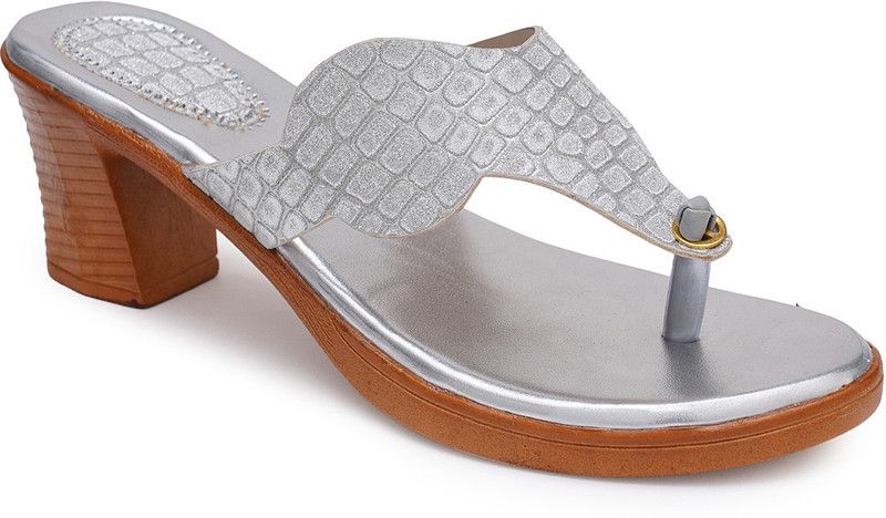 Women Silver Heels