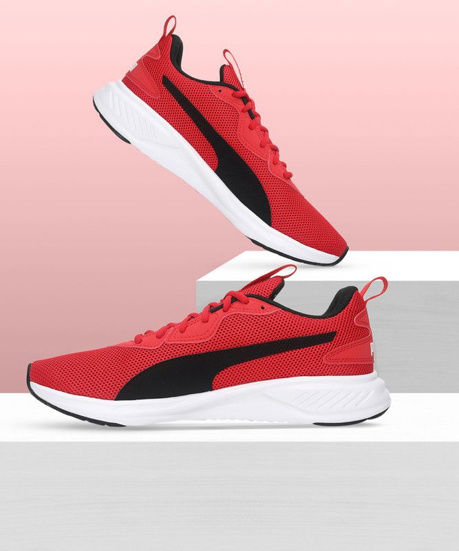 Incinerate Walking Shoes For Men  (Red)