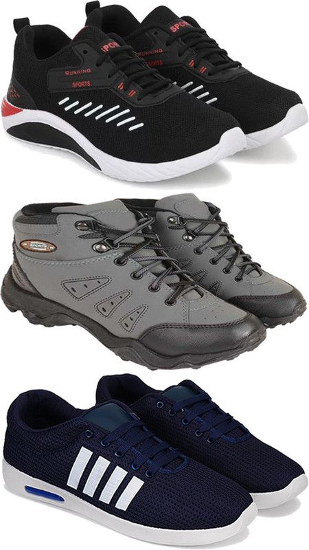 Oricum Sports Shoes For Men |Latest Stylish Sports For Men(Pack Of 3) For Men  (Multicolor)