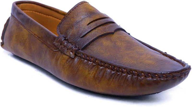 Driving Shoes For Men  (Beige)