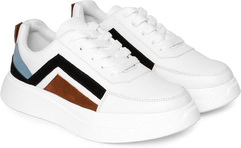 Flynce Casual Lightweight Fashion Sneaker for Women/Girls - Black,Brown,Blue-39 Sneakers For Men  (Multicolor)