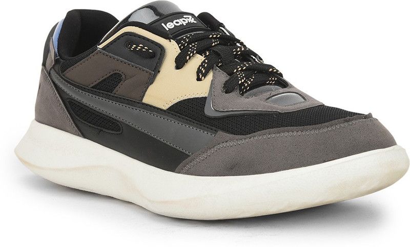 LEAP7X By Liberty MENTOR Running Shoes For Men  (Black)