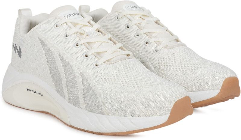 BENNETT Running Shoes For Men  (White)