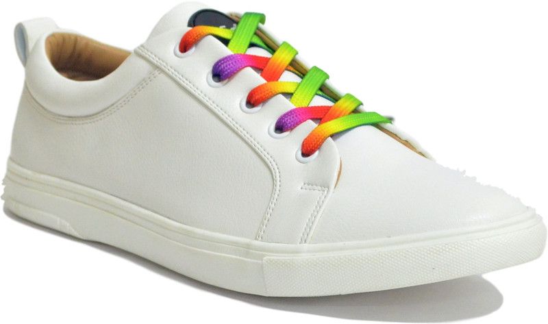 Prism White Sneakers For Men  (Multicolor)