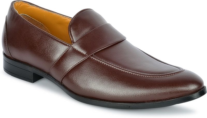 Moccasins Slip On For Men trending fashion shoes Slip On For Men  (Brown)
