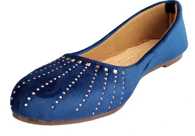 Stylish Ballerina for Girls or Bellies For Women  (Blue)
