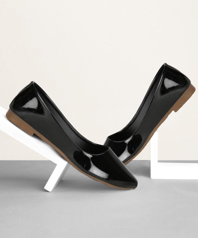 Patent Bellies For girls Bellies For Women  (Black)