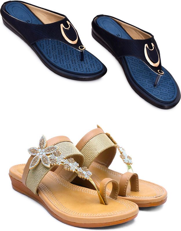Women Olive Flats