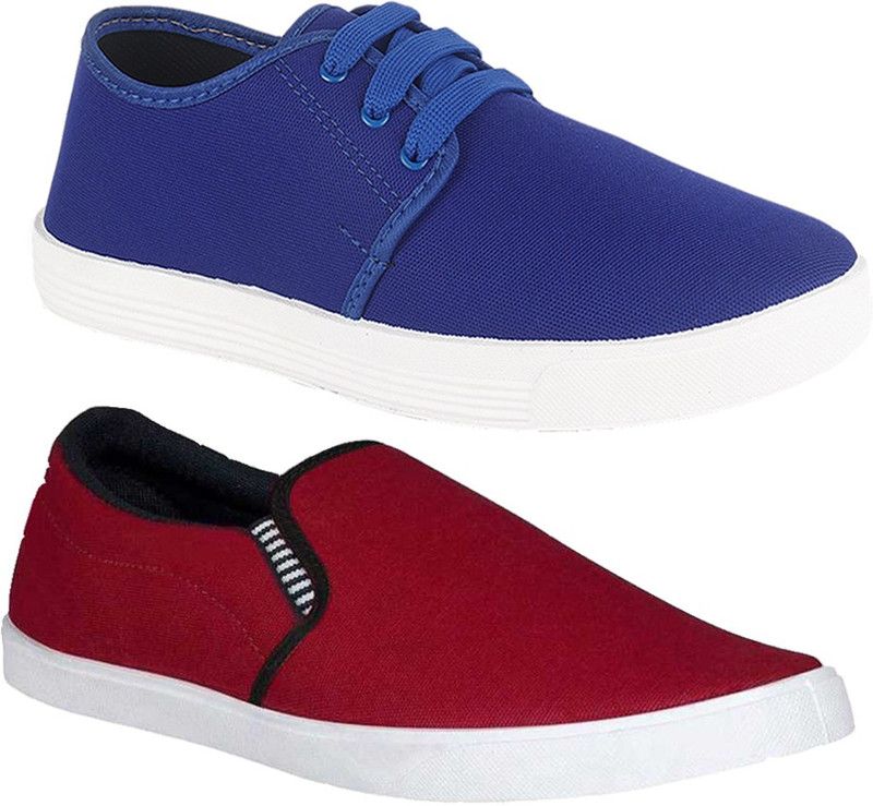 Men Combo Pack of 2 Sneaker Casuals For Men  (Multicolor)