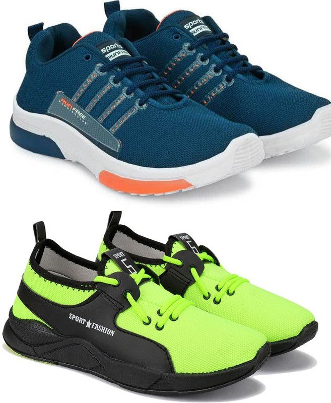 Top Rated,Training,Walking,Gym,Sports, Running Shoes For Men Combo-143-110-8 Running Shoes For Men  (Multicolor)