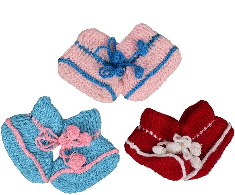 aparna's collection Booties  (Toe to Heel Length - 11 cm, Multicolor)