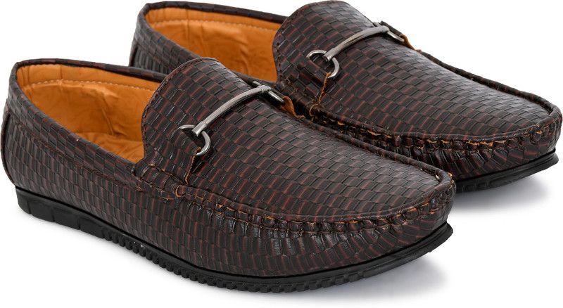Brown Stylish & Premium Quality Synthetic Leather Men Casual Loafers Loafers For Men  (Brown)