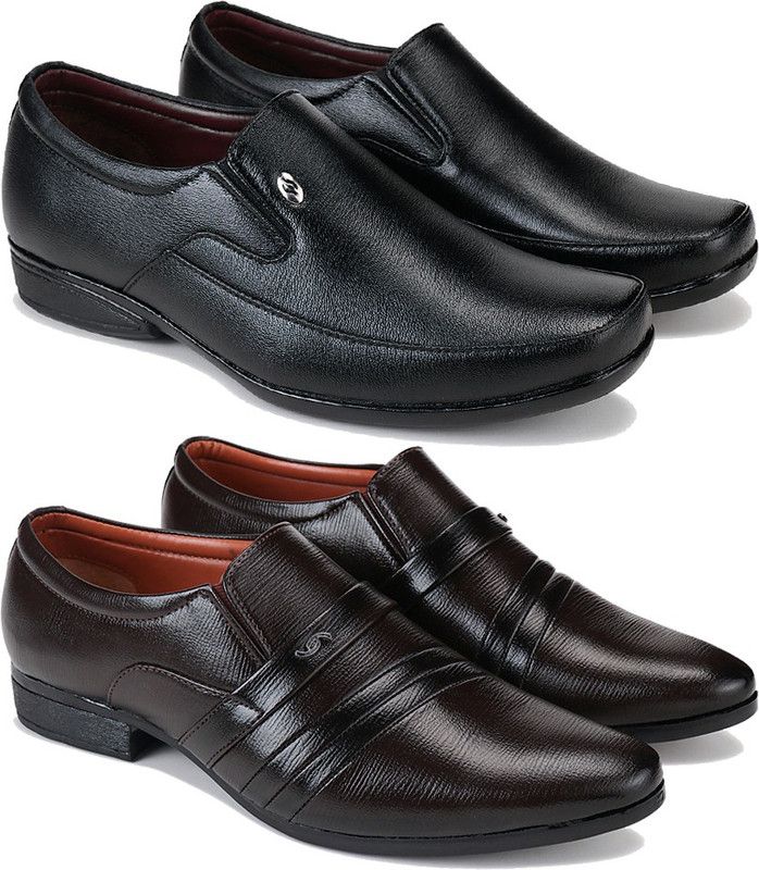 Derby For Men  (Black, Brown)